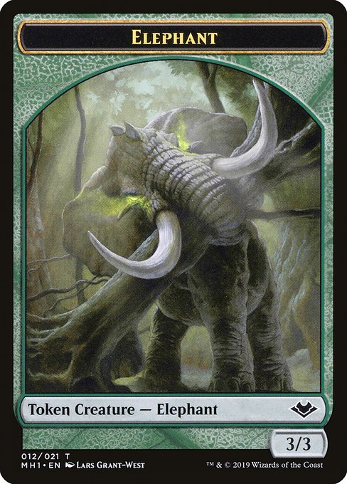 Elephant · Modern Horizons Tokens 12/21