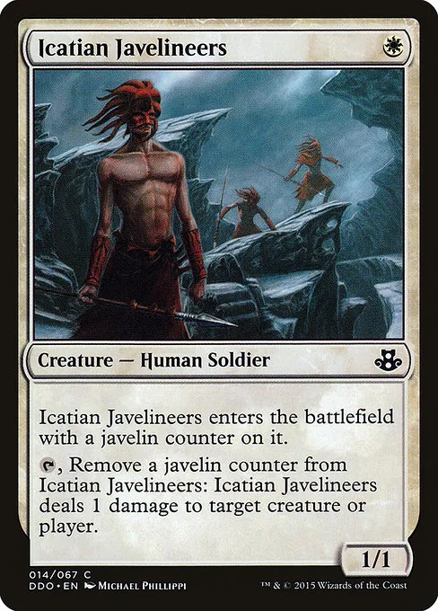 Icatian Javelineers · Duel Decks: Elspeth vs. Kiora 14/67