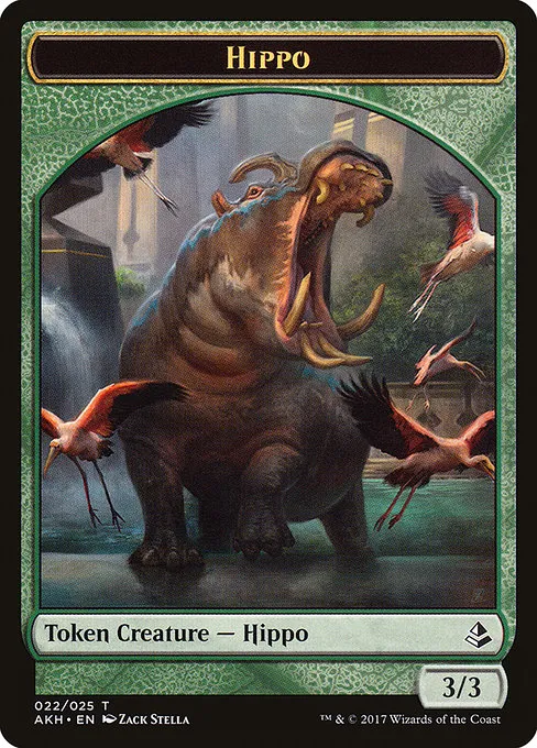 Hippo · Amonkhet Tokens 22/26