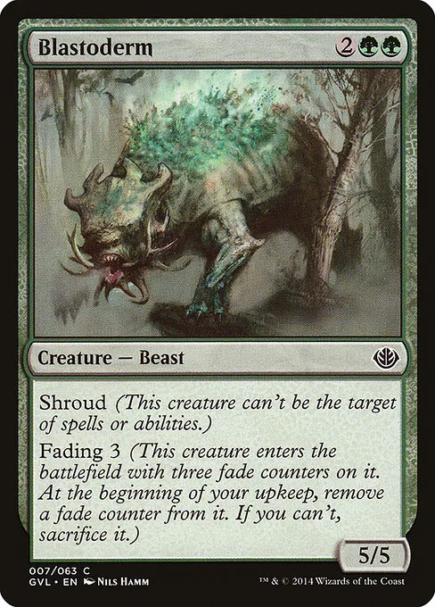 Blastoderm · Duel Decks Anthology: Garruk vs. Liliana 7/63