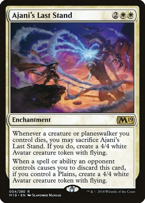 Ajani's Last Stand · Core Set 2019 4/314