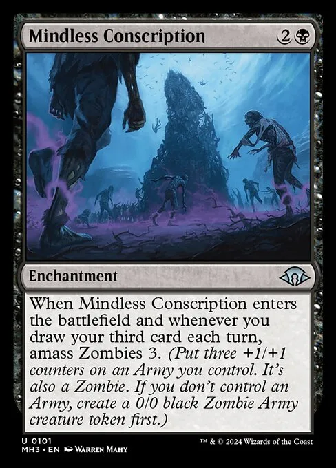 Mindless Conscription · Modern Horizons 3 101/528