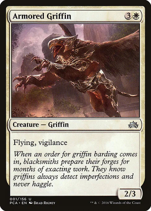 Armored Griffin · Planechase Anthology 1/156