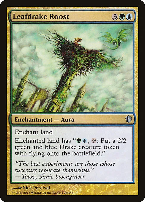 Leafdrake Roost · Commander 2013 196/356