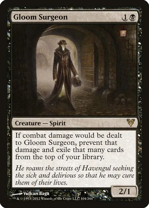 Gloom Surgeon · Avacyn Restored 104/244