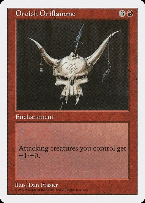 Orcish Oriflamme · Fifth Edition 257/460