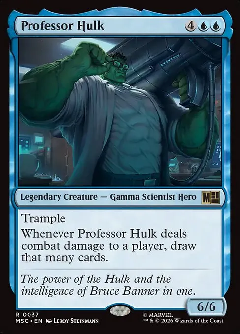 Professor Hulk · Marvel Super Heroes Commander 37/9