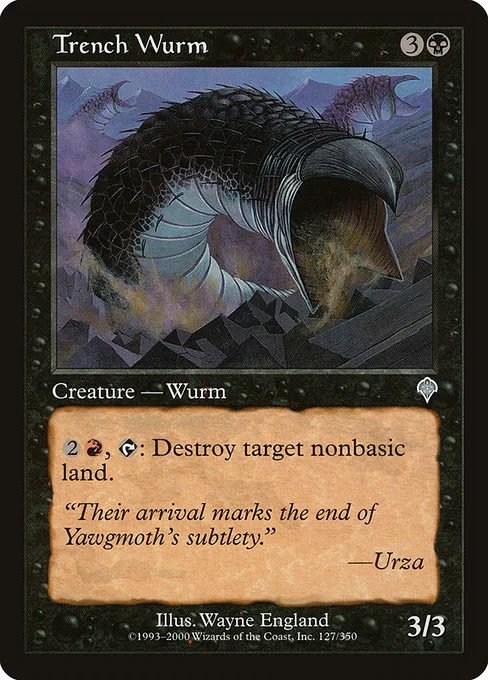 Trench Wurm · Invasion 127/354