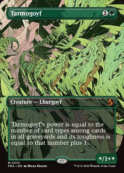 Tarmogoyf · Reality Fracture 374/7