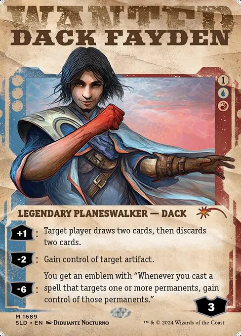 Dack Fayden · Secret Lair Drop 1689/2547