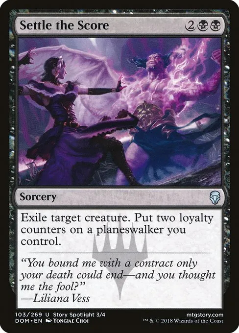 Settle the Score · Dominaria 103/280