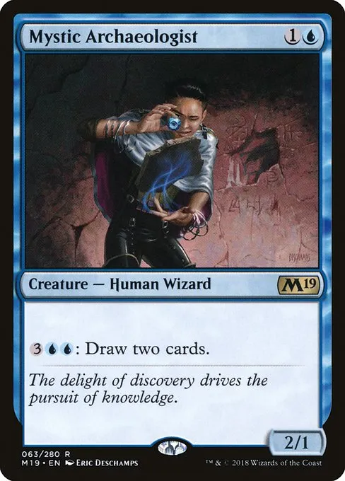 Mystic Archaeologist · Core Set 2019 63/314