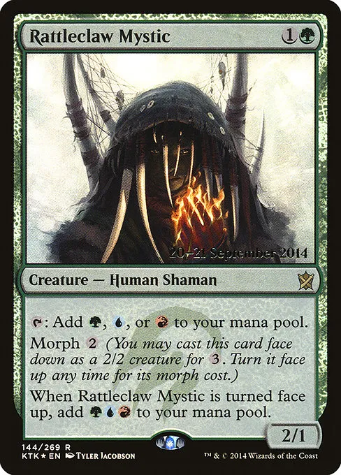 Rattleclaw Mystic · Khans of Tarkir Promos 144s/56