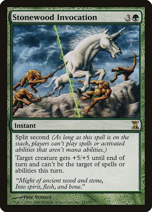 Stonewood Invocation · Time Spiral 223/301