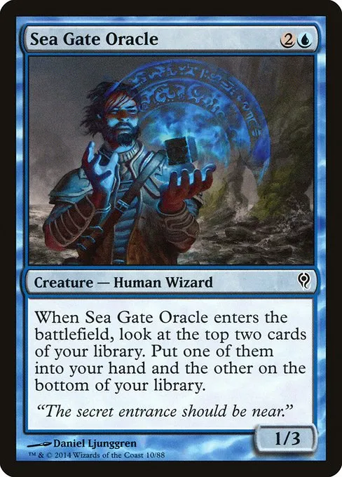 Sea Gate Oracle · Duel Decks: Jace vs. Vraska 10/88