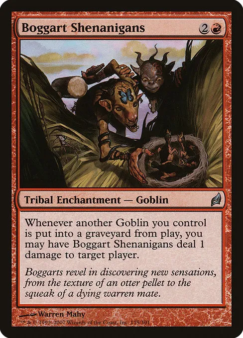 Boggart Shenanigans · Lorwyn 155/301