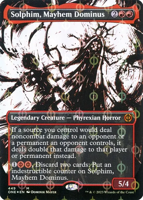 Solphim, Mayhem Dominus · Phyrexia: All Will Be One 449/479