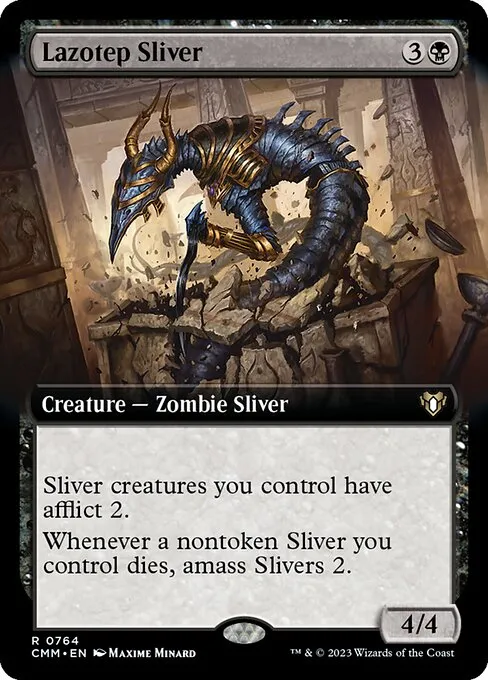 Lazotep Sliver · Commander Masters 764/1067