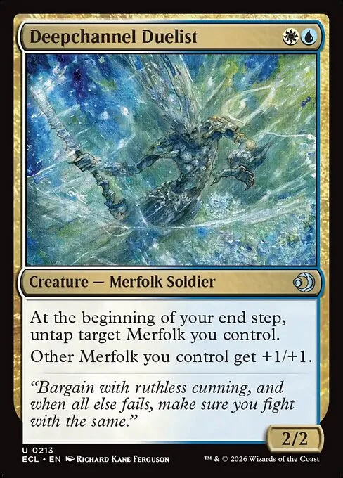 Deepchannel Duelist · Lorwyn Eclipsed 213/408