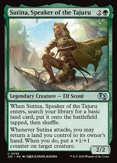 Sutina, Speaker of the Tajuru · Foundations Jumpstart 56/779
