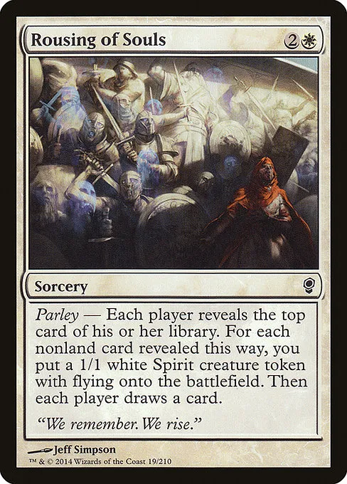 Rousing of Souls · Conspiracy 19/210
