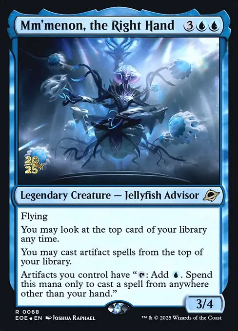 Mm'menon, the Right Hand · Edge of Eternities Promos 68s/160