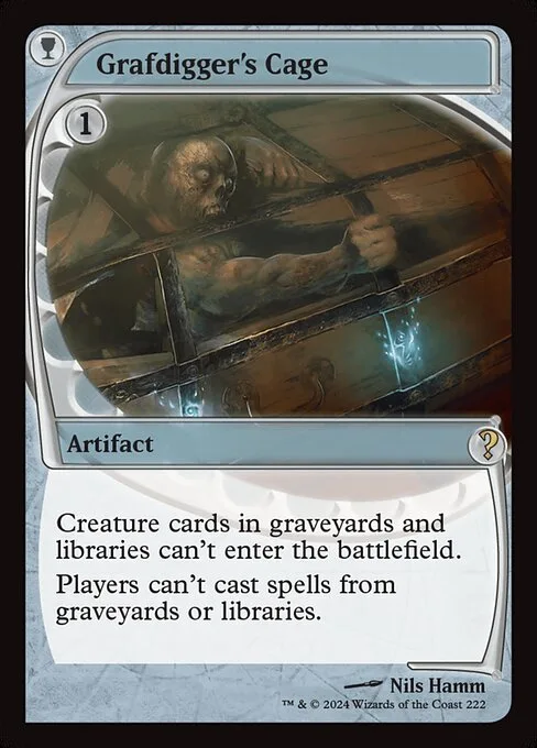 Grafdigger's Cage · Mystery Booster 2 222/385