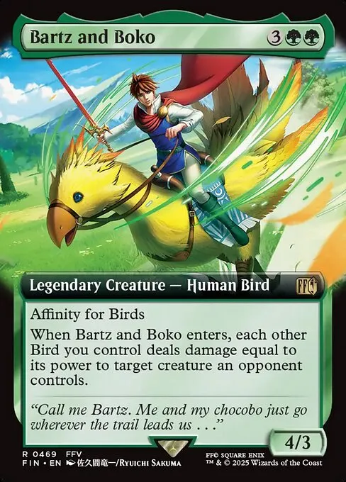 Bartz and Boko · Final Fantasy 469/599