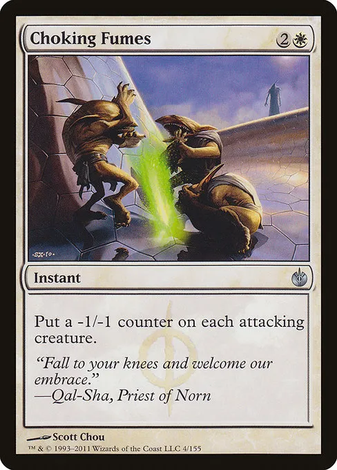 Choking Fumes · Mirrodin Besieged 4/155
