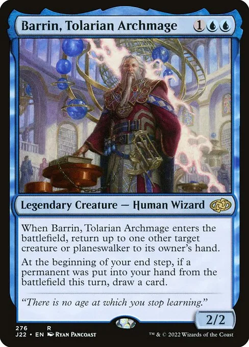 Barrin, Tolarian Archmage · Jumpstart 2022 276/835