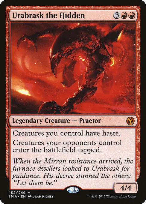 Urabrask the Hidden · Iconic Masters 152/249