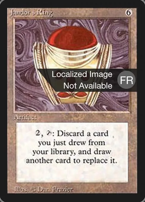 Jandor's Ring · Foreign Black Border 256/307