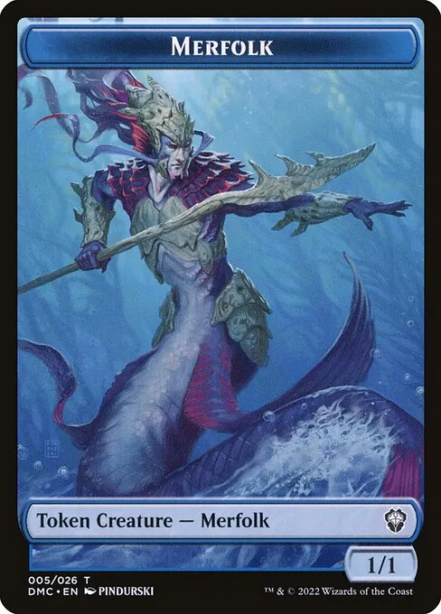 Merfolk · Dominaria United Tokens 5/26