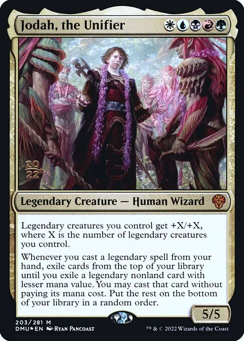Jodah, the Unifier · Dominaria United Promos 203s/161
