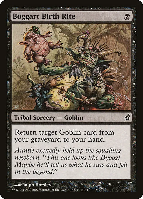 Boggart Birth Rite · Lorwyn 101/301