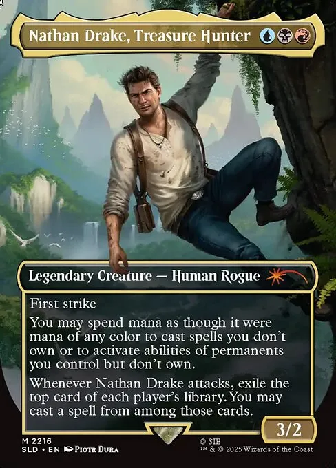 Nathan Drake, Treasure Hunter · Secret Lair Drop 2216/2547