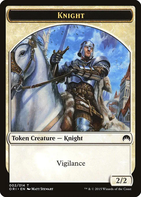 Knight · Magic Origins Tokens 2/15