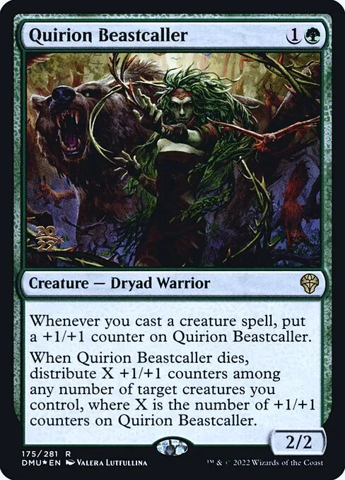 Quirion Beastcaller · Dominaria United Promos 175s/161