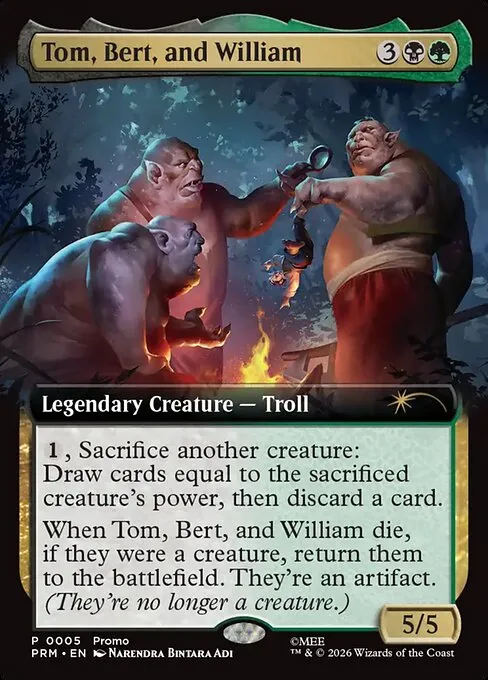 Tom, Bert, and William · Wizards Play Network 2026 14/13