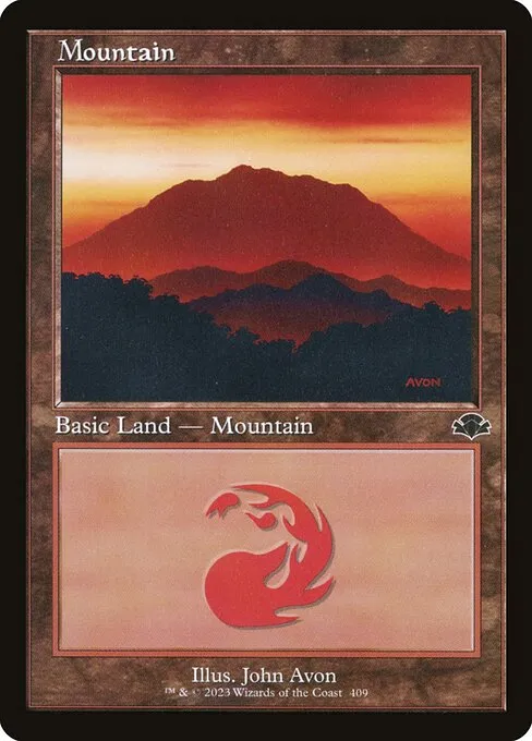 Mountain · Dominaria Remastered 409/457