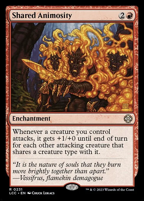 Shared Animosity · The Lost Caverns of Ixalan Commander 231/370