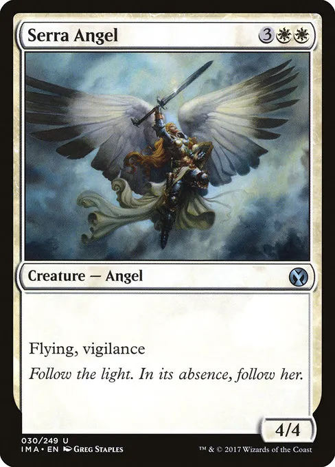 Serra Angel · Iconic Masters 30/249
