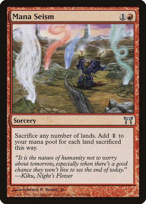 Mana Seism · Champions of Kamigawa 179/307