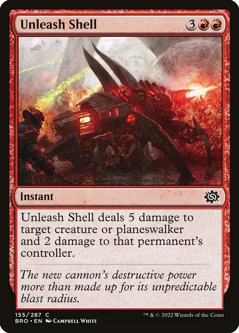 Unleash Shell · The Brothers' War 155/399