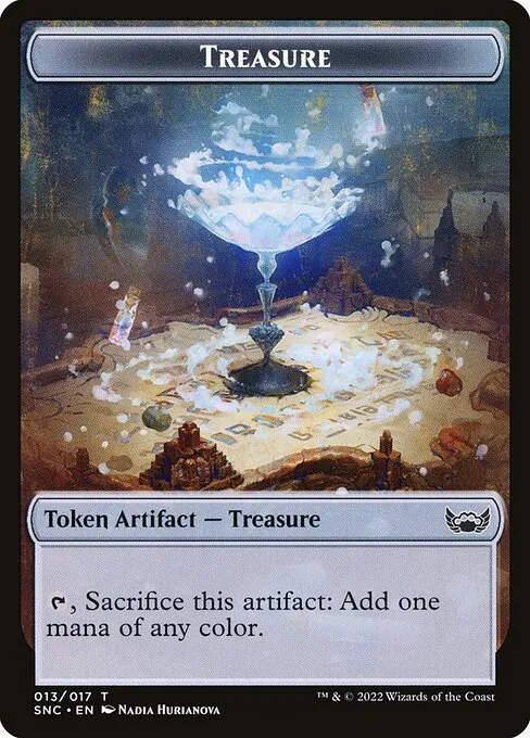 Treasure · Streets of New Capenna Tokens 13/19