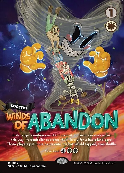 Winds of Abandon · Secret Lair Drop 1817/2547