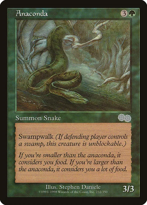 Anaconda · Urza's Saga 232/357
