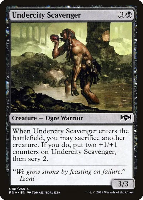 Undercity Scavenger · Ravnica Allegiance 88/273