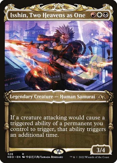Isshin, Two Heavens as One · Kamigawa: Neon Dynasty 328/531