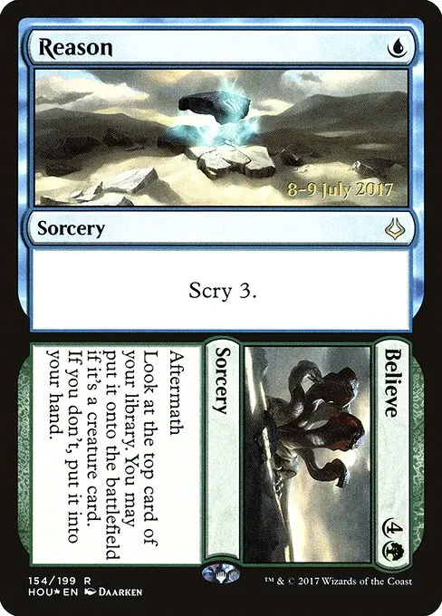 Reason // Believe · Hour of Devastation Promos 154s/62
